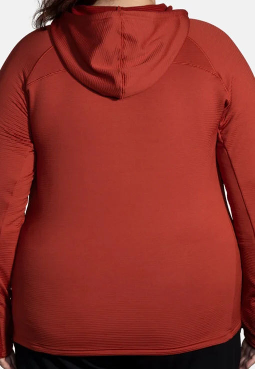 BROOKS Notch Thermal Hoodie 2.0 - Hoodie - Copper - Afbeelding 2