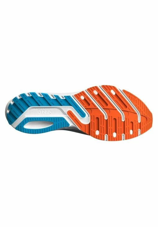 BROOKS Launch 10 - Hardloopschoenen Neutraal - Black/Grey/Orange Clown Fish - Afbeelding 5