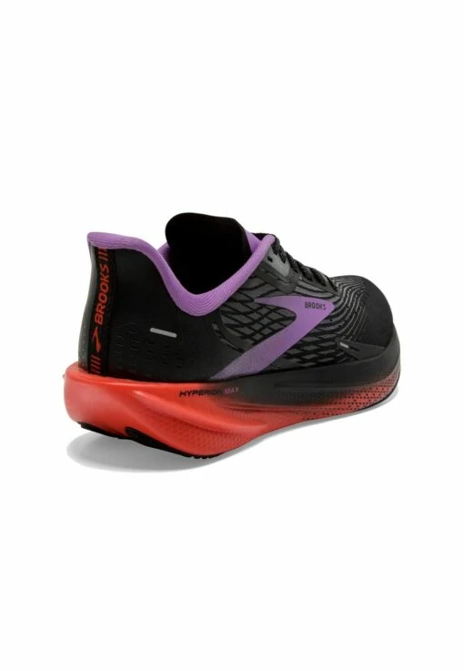 BROOKS Hyperion Max - Hardloopschoenen Neutraal - Black Fiesta Bellflower - Afbeelding 4