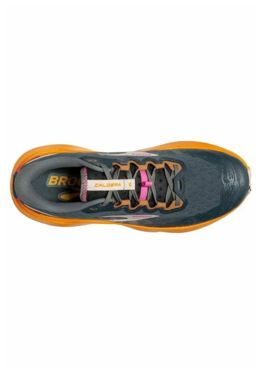BROOKS Caldera 6 - Trail Hardloopschoenen - Slate Cheddar/Silver Gray - Afbeelding 3