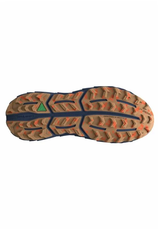 BROOKS Cascadia 17 - Trail Hardloopschoenen - White Navy Bittersweet - Afbeelding 5