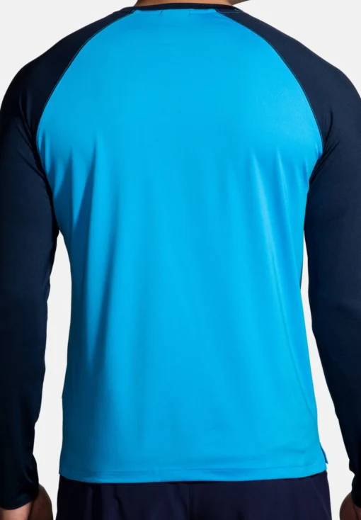 BROOKS Atmosphere Long Sleeve 2.0 - Longsleeve - Spring Break Navy - Afbeelding 2