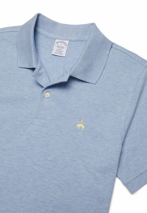 Slim Fit Supima - Poloshirt - Light Blue - Afbeelding 2