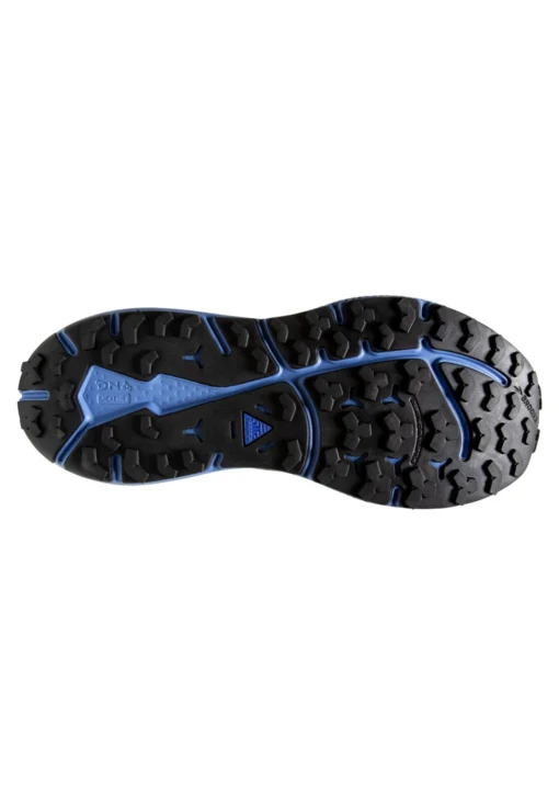 BROOKS Divide 3 - Trail Hardloopschoenen - Black Blue Yellow - Afbeelding 5
