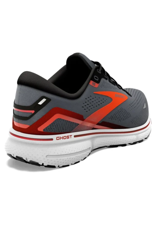 BROOKS Ghost 15 - Hardloopschoenen Neutraal - Ebony Black /Spicy Orange - Afbeelding 3