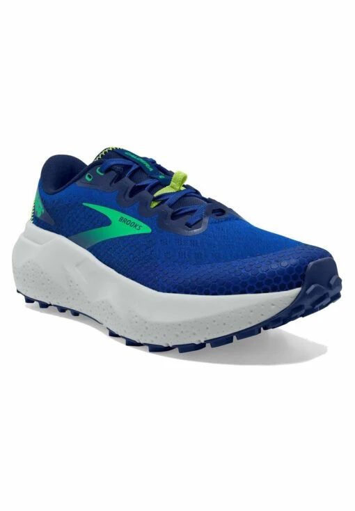 BROOKS Caldera 6 - Trail Hardloopschoenen - Blue Surf The Web Green - Afbeelding 2