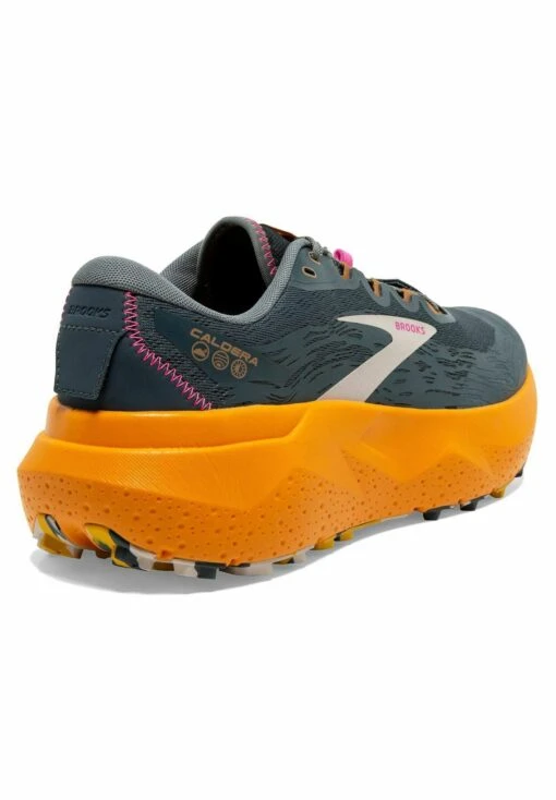 BROOKS Caldera 6 - Trail Hardloopschoenen - Slate Cheddar/Silver Gray - Afbeelding 4