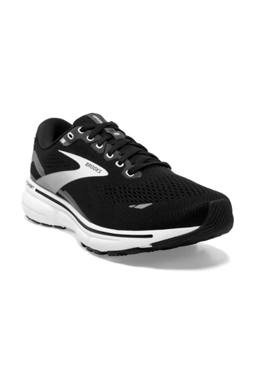 BROOKS Ghost 15 - Hardloopschoenen Neutraal - Black Blackened Pearl White - Afbeelding 2
