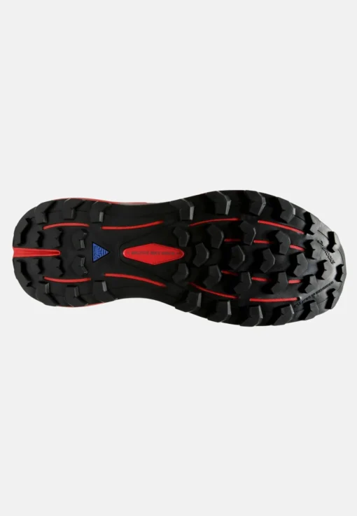 BROOKS Cascadia 16 - Trail Hardloopschoenen - Black Fiery Red Blazing Yellow - Afbeelding 7