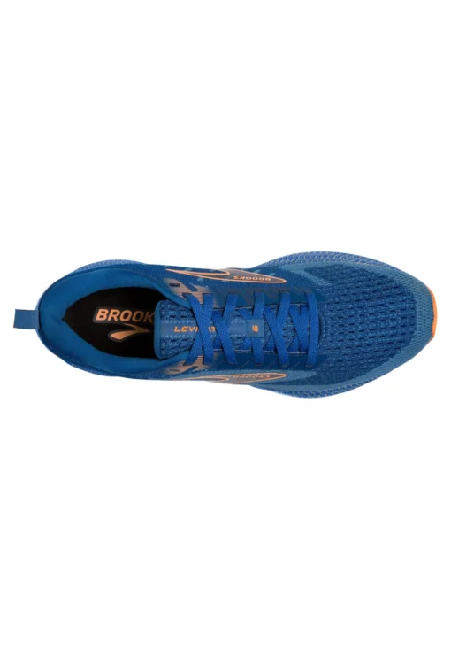 BROOKS Levitate Gts 6 - Stabiliteit Hardloopschoenen - Classic Blue Orange - Afbeelding 3