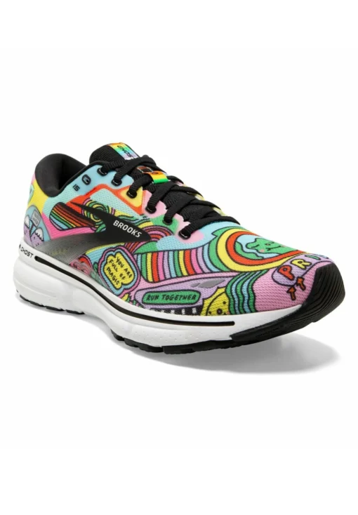 BROOKS Ghost 15 - Hardloopschoenen Neutraal - Black White Multi - Afbeelding 2