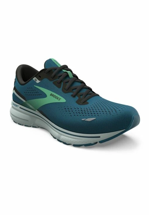 BROOKS Ghost 15 - Hardloopschoenen Neutraal - Moroccan Blue Black Spring Bud - Afbeelding 2