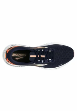 BROOKS Adrenaline Gts 23 - Stabiliteit Hardloopschoenen - Peacoat Tangerine Peach -Mode Kleding Winkel d67c92899fb8462e89c5bab427ed84c7