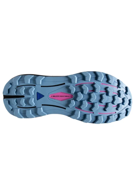 BROOKS Cascadia 16 - Trail Hardloopschoenen - Blue Black Yellow - Afbeelding 4
