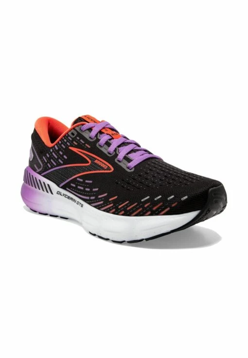 BROOKS Glycerin Gts 20 - Stabiliteit Hardloopschoenen - Black Bellflower Fiesta - Afbeelding 2