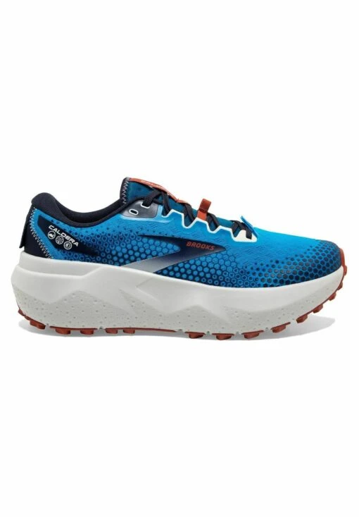 BROOKS Caldera 6 - Trail Hardloopschoenen - Peacoat Atomic Blue Rooibos - Afbeelding 2