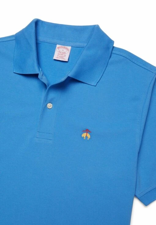 GoldenOriginal Fit Stretch Supima- Poloshirt - Blue - Afbeelding 2
