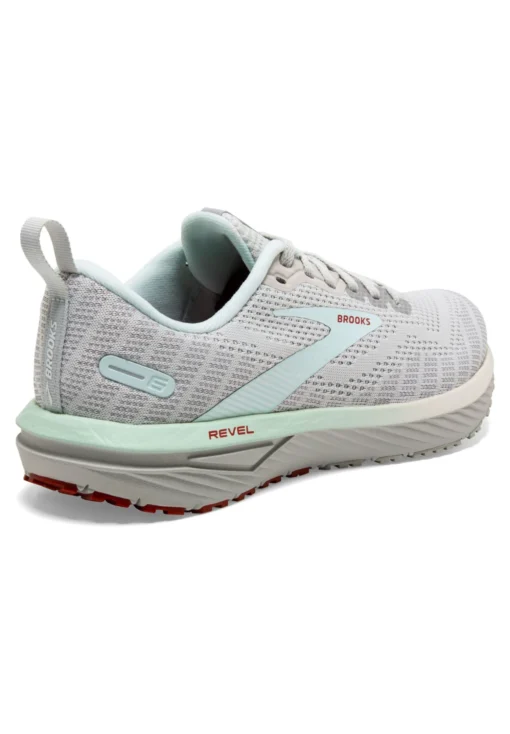 BROOKS Revel 6 - Hardloopschoenen Neutraal - Oyster Mushroom Alloy Blue - Afbeelding 4
