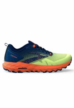 BROOKS Cascadia 17 - Trail Hardloopschoenen - Sharp Green Navy Firecracker