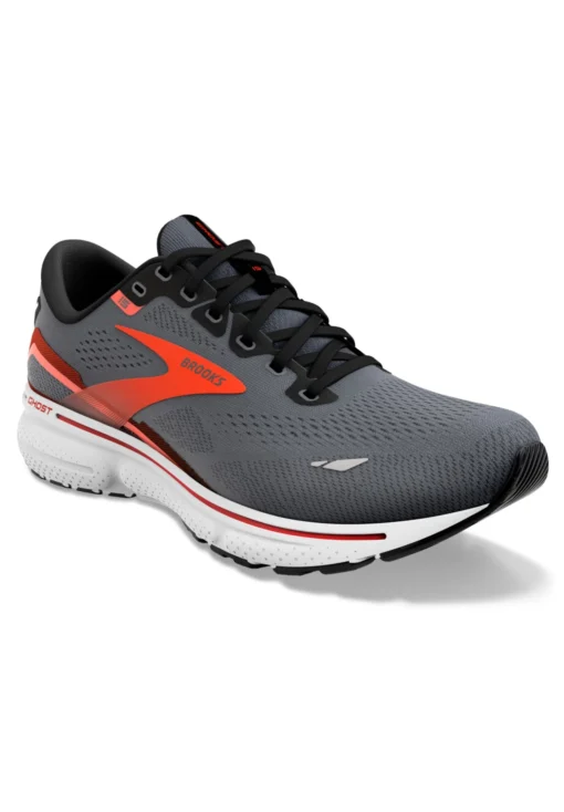 BROOKS Ghost 15 - Hardloopschoenen Neutraal - Ebony Black /Spicy Orange - Afbeelding 4