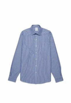 Milano Non-Iron Ainsley Collar - Overhemd - Blue
