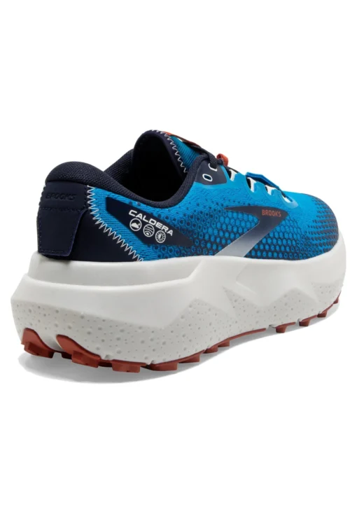 BROOKS Caldera 6 - Trail Hardloopschoenen - Peacoat Atomic Blue Rooibos - Afbeelding 5