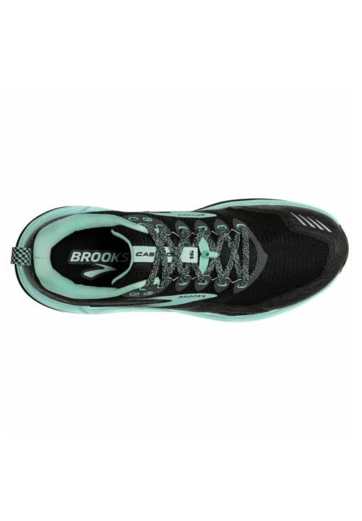 BROOKS Cascadia 16 - Trail Hardloopschoenen - Black Ebony Yucca - Afbeelding 3