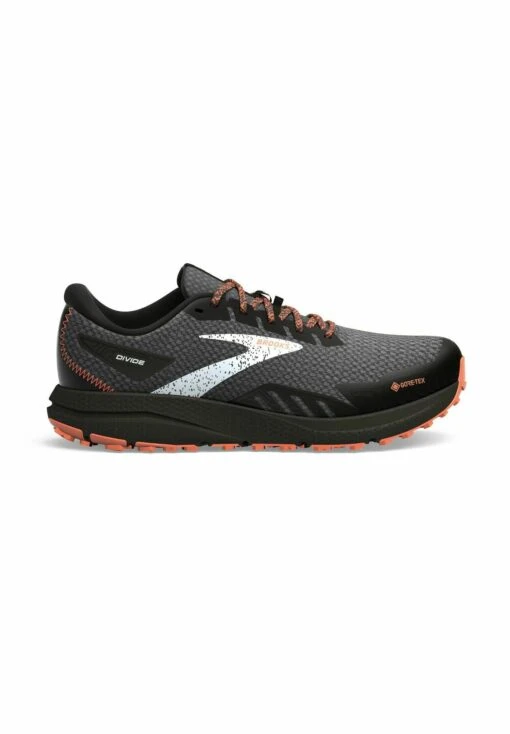 BROOKS Divide 4 Gtx - Trail Hardloopschoenen - Black Firecracker/Blue