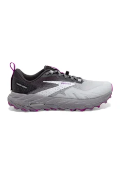 BROOKS Cascadia 17 - Trail Hardloopschoenen - Oyster Blackened Pearl Purple