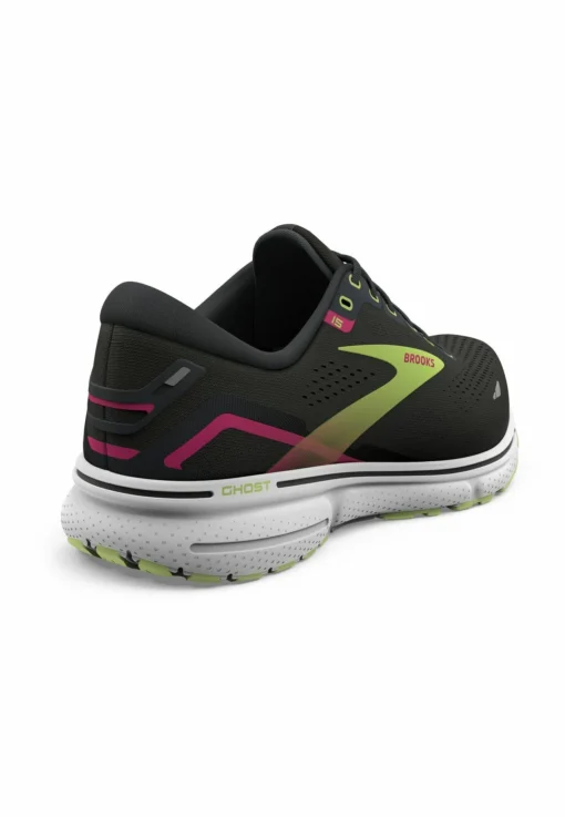 BROOKS Ghost 15 - Hardloopschoenen Neutraal - Black Ebony Sharp Green - Afbeelding 4